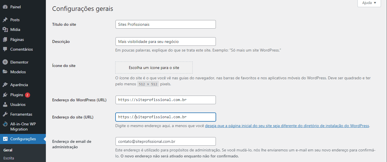 configurações-gerais-wordpress