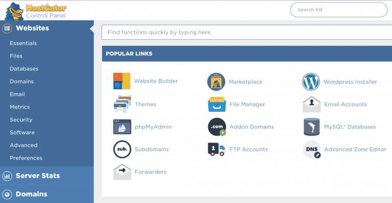 cPanel-hostgator
